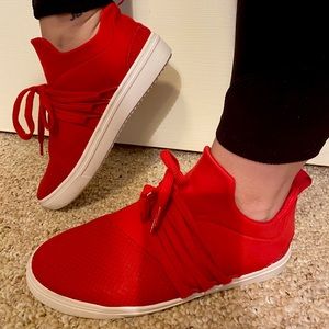 Steve Madden Red Lancer Sneaker